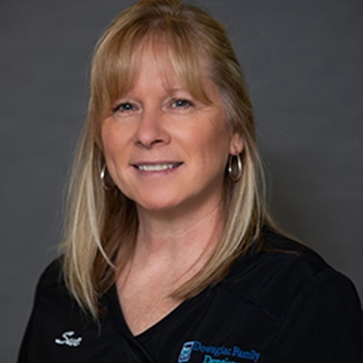 Sue substitute hygienist working at Dowagiac Family Dentistry
